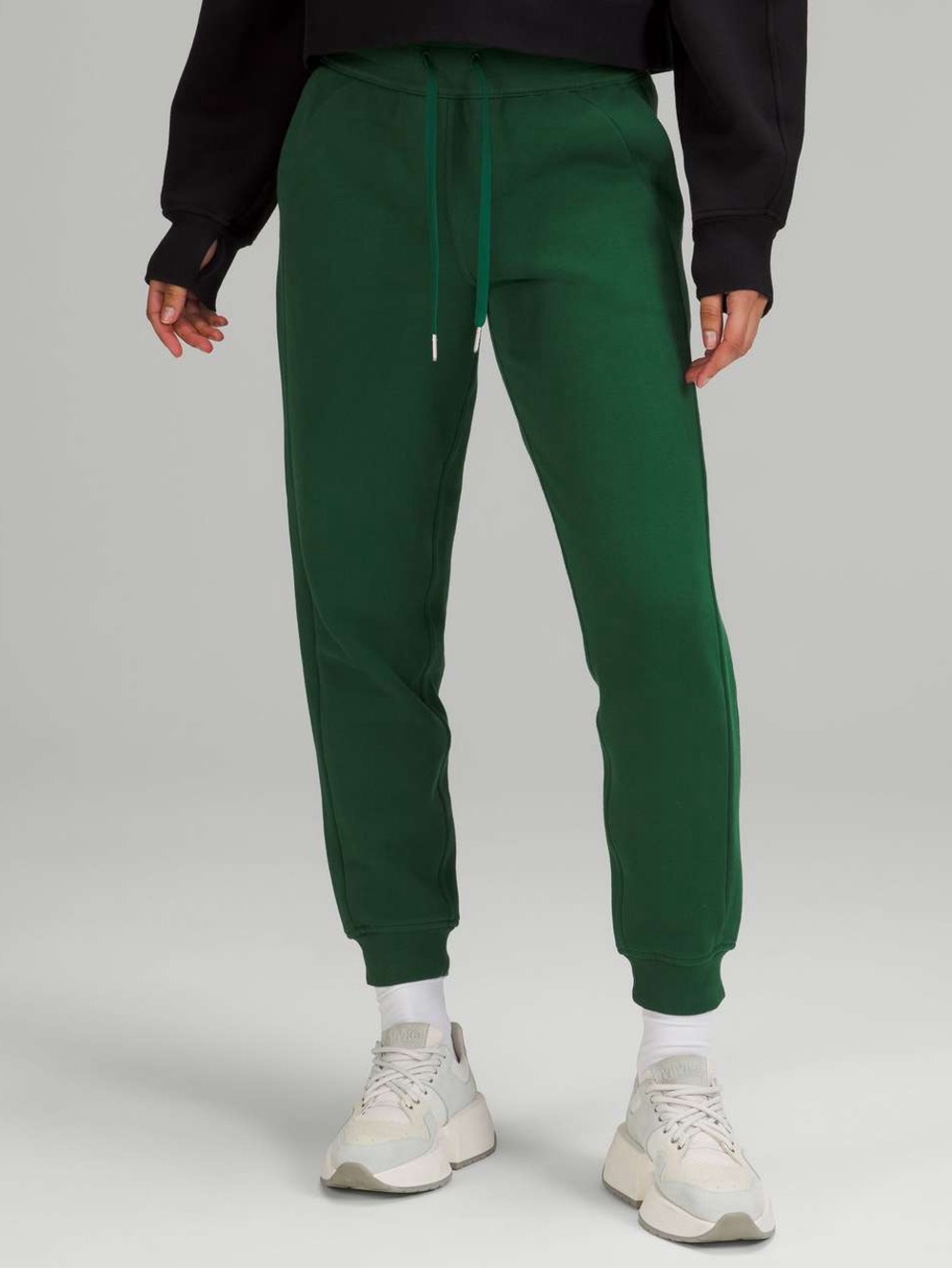 Lululemon Green Fleece Jogger Pants - Casual Comfort